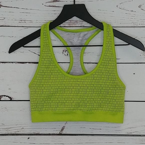 Athleta Green Gray Reversible Sports‎ Bra